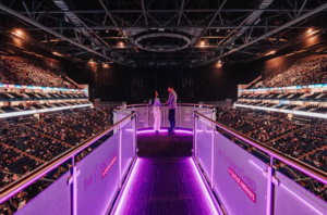 Tyne Gangway (Structures) Ltd manufactured and installed the worlds first retractable gangway in a UK arena